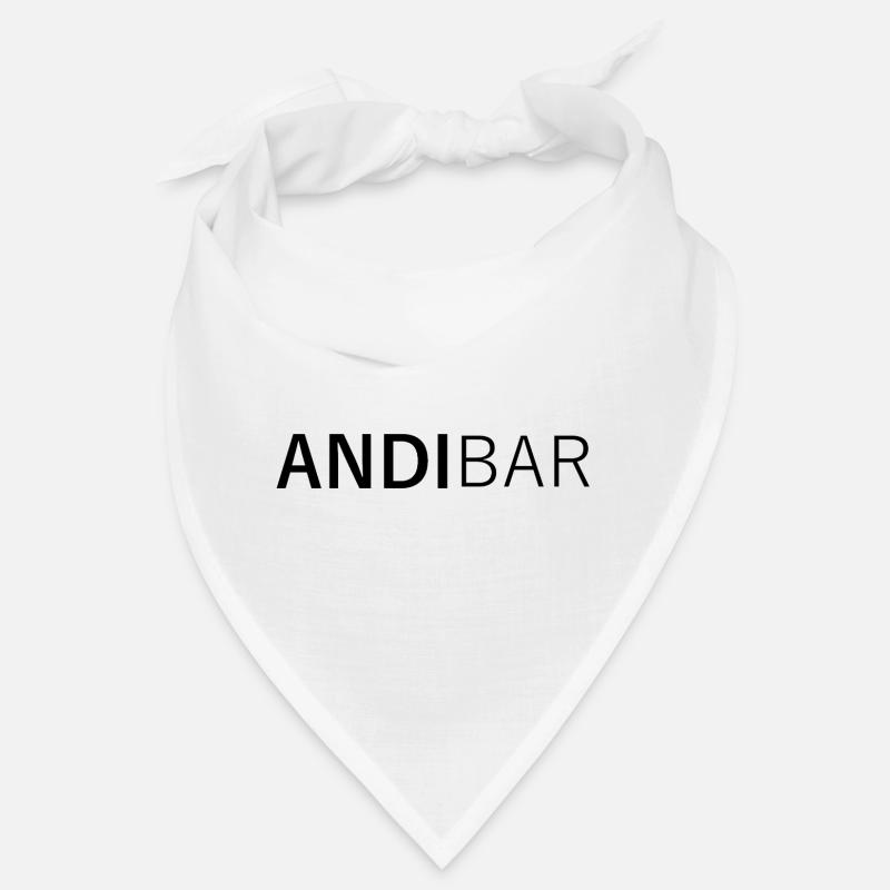 ANDIBAR – Name play on words Andi, Andreas, Andy Bandana