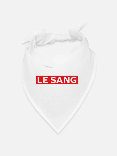 blood - Bandana - white - Front