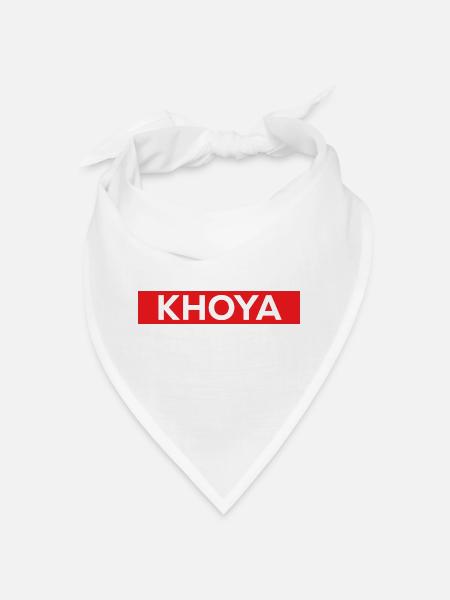 Khoya - Bandana - white - Front