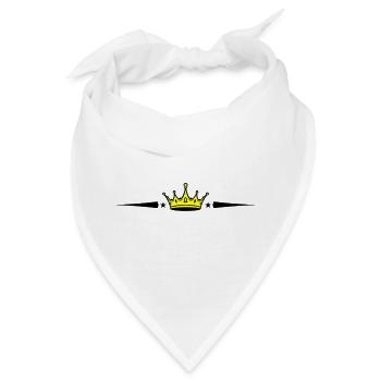 Krone Element - Bandana - Weiß - Vorne