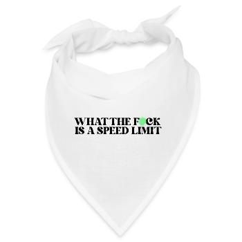 Auto - Bandana - Weiß - Vorne