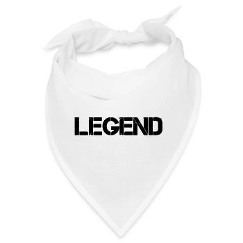 Legend - Bandana - Weiß - Vorne