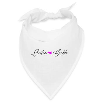 sicilia_bedda - Bandana - Weiß - Vorne