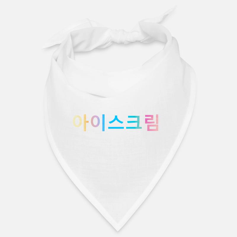 Ice Cream | Seoul ♡ 서울 | Korea | Rainbow Bandana
