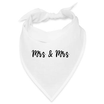 Mrs & Mrs - Bandana - Weiß - Vorne