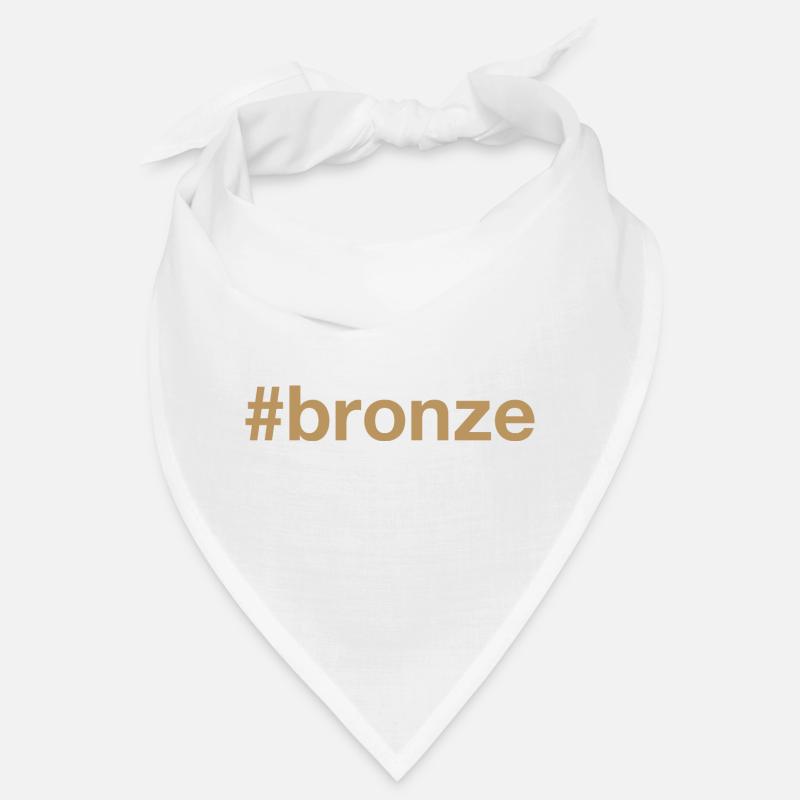 BRONZE Hashtag Bandana