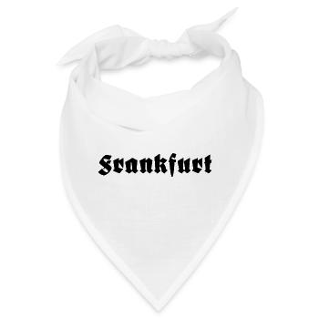 Frankfurt - Bandana - Weiß - Vorne