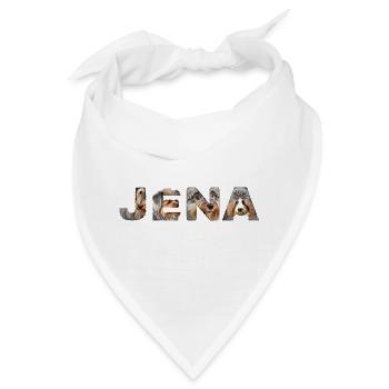 Jena Hund - Bandana - Weiß - Vorne