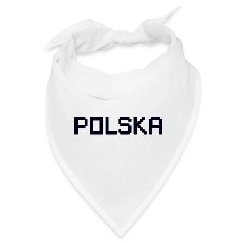 POLSKA Poland - Bandana - Weiß - Vorne