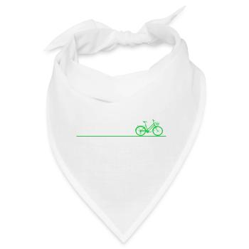 Fahrrad Herzlinie Radrennen - Bandana - Weiß - Vorne