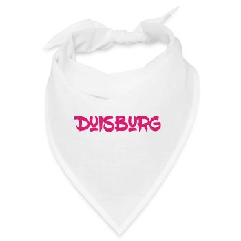 Duisburg - Ruhrpott - NRW - Rhein - Ruhr - Bandana - Weiß - Vorne