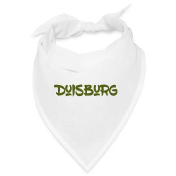 Duisburg - Ruhrpott - NRW - Rhein - Ruhr - Bandana - Weiß - Vorne