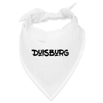 Duisburg - Ruhrpott - NRW - Rhein - Ruhr - Bandana - Weiß - Vorne
