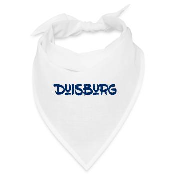 Duisburg - Ruhrpott - NRW - Rhein - Ruhr - Bandana - Weiß - Vorne