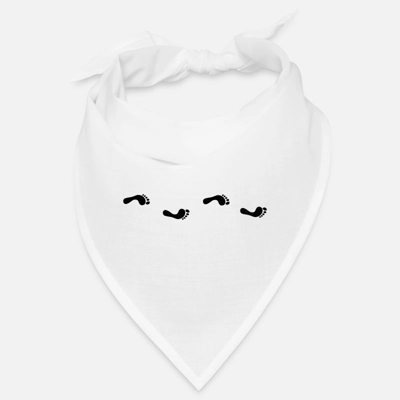 Footprints Bandana
