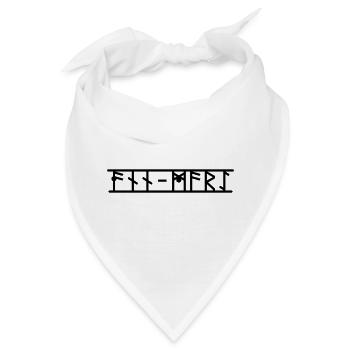 Ann-Mari - Bandana - Weiß - Vorne