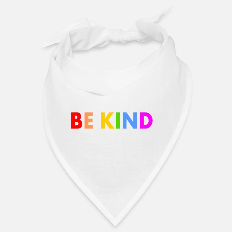 Be kind - Bandana - Weiß