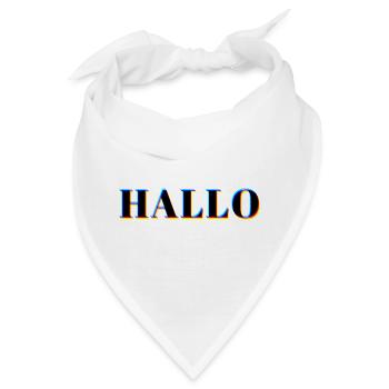 HELLO NEON - Bandana - Weiß - Vorne