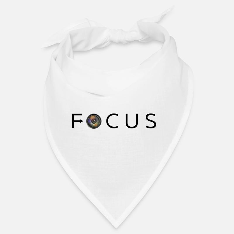 Fokus-Objektiv - Bandana - Weiß
