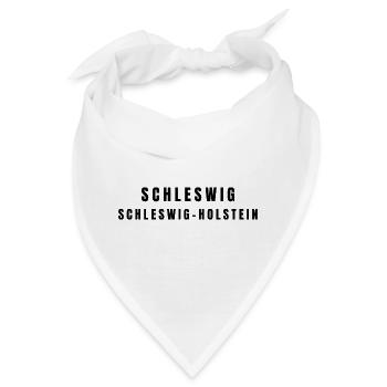 Schleswig Schleswig-Holstein - Bandana - Weiß - Vorne
