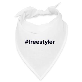 FREESTYLER Hashtag - Bandana - Weiß - Vorne
