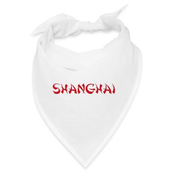SHANGHAI - Bandana - Weiß - Vorne