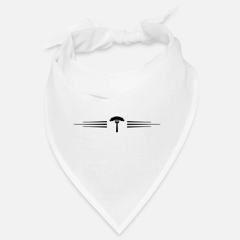 Wurst Gabel  Currywurst Bandana