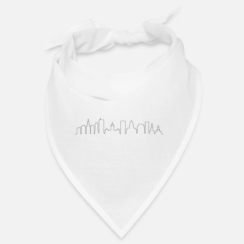 Buffalo skyline Bandana