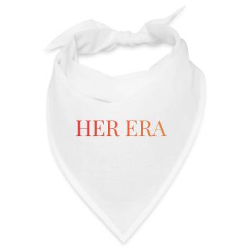 Her era  - Bandana - Weiß - Vorne