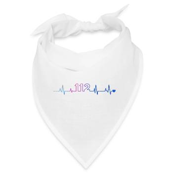 112 - Bandana - Weiß - Vorne