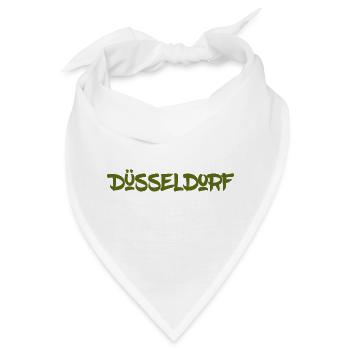 Düsseldorf - NRW - Rhein - Königsallee - Kö - Bandana - Weiß - Vorne