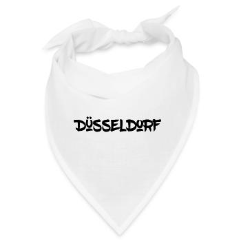Düsseldorf - NRW - Rhein - Königsallee - Kö - Bandana - Weiß - Vorne
