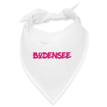 Bodensee - Süddeutschland - Österreich - Schweiz - Bandana - Weiß - Vorne