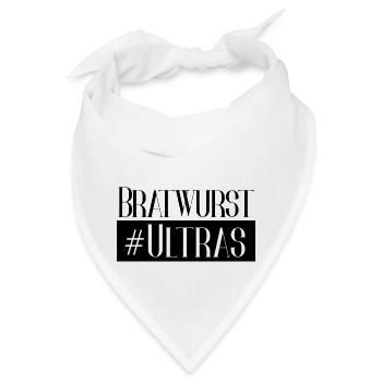 bratwurst ultras - Bandana - Weiß - Vorne