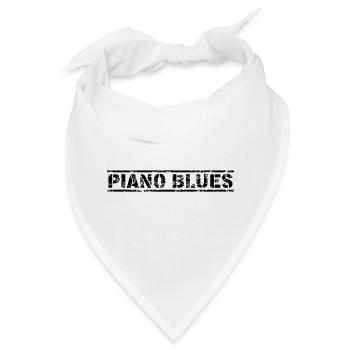 Piano Blues - Bandana - Weiß - Vorne