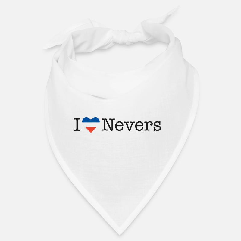 I love Nevers Bandana