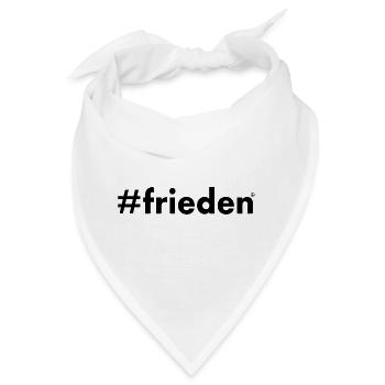Frieden - Bandana - Weiß - Vorne