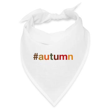 AUTUMN Herbst - Bandana - Weiß - Vorne