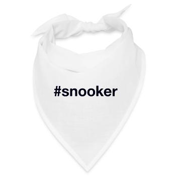 Snooker Billard - Bandana - Weiß - Vorne