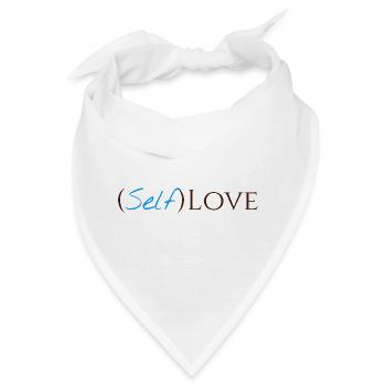 (Selbst)liebe - Bandana - Weiß - Vorne