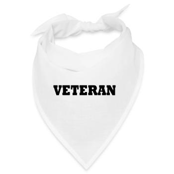 VETERAN - Bandana - Weiß - Vorne