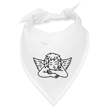 Sad Angel - Bandana - Weiß - Vorne