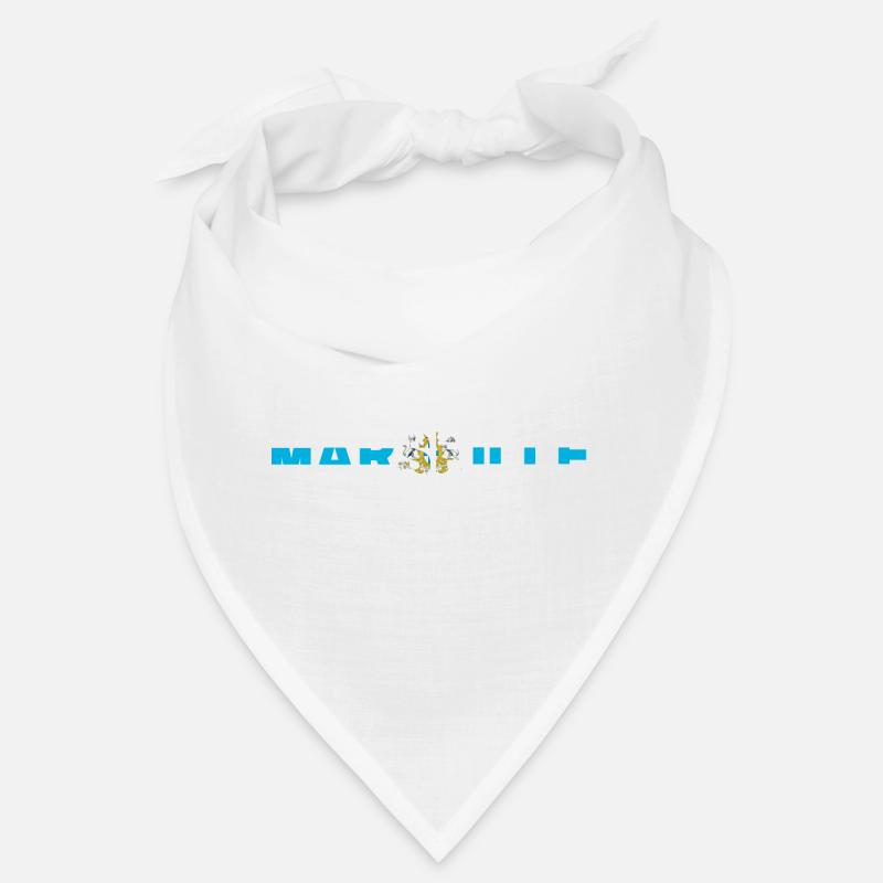 Marseille - Bandana - blanc