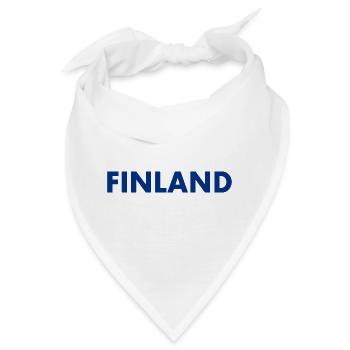 Finnland - Bandana - Weiß - Vorne