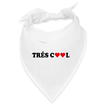 Tres cool - Bandana - Weiß - Vorne