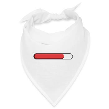 Durchschnittliche Tonnage Rot (drei Viertel) - Bandana - Weiß - Vorne