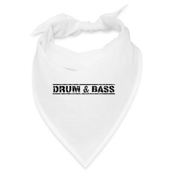 Drum Bass - Bandana - Weiß - Vorne