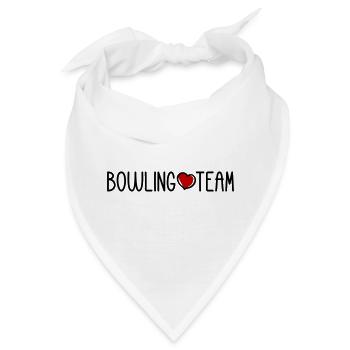 Bowling Team - Bandana - Weiß - Vorne