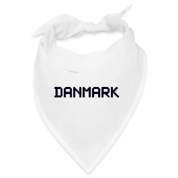DANMARK Dänemark - Bandana - Weiß - Vorne
