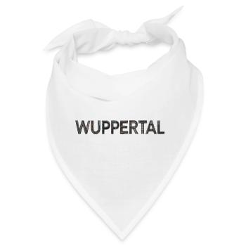 WUPPERTAL – Industrial Architectural Typography - Bandana - Weiß - Vorne
